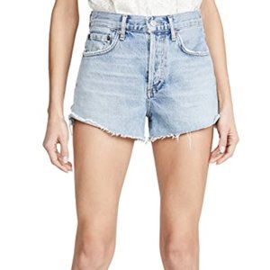AGOLDE Parker Vintage Cutoff Shorts in Riptide